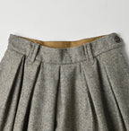England Flannel Tuck Skirt Detail