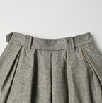 England Flannel Tuck Skirt Detail