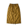 Nylon Quilting Cargo Skirt Beige