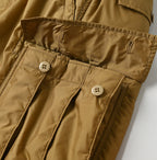 Nylon Quilting Cargo Skirt Detail