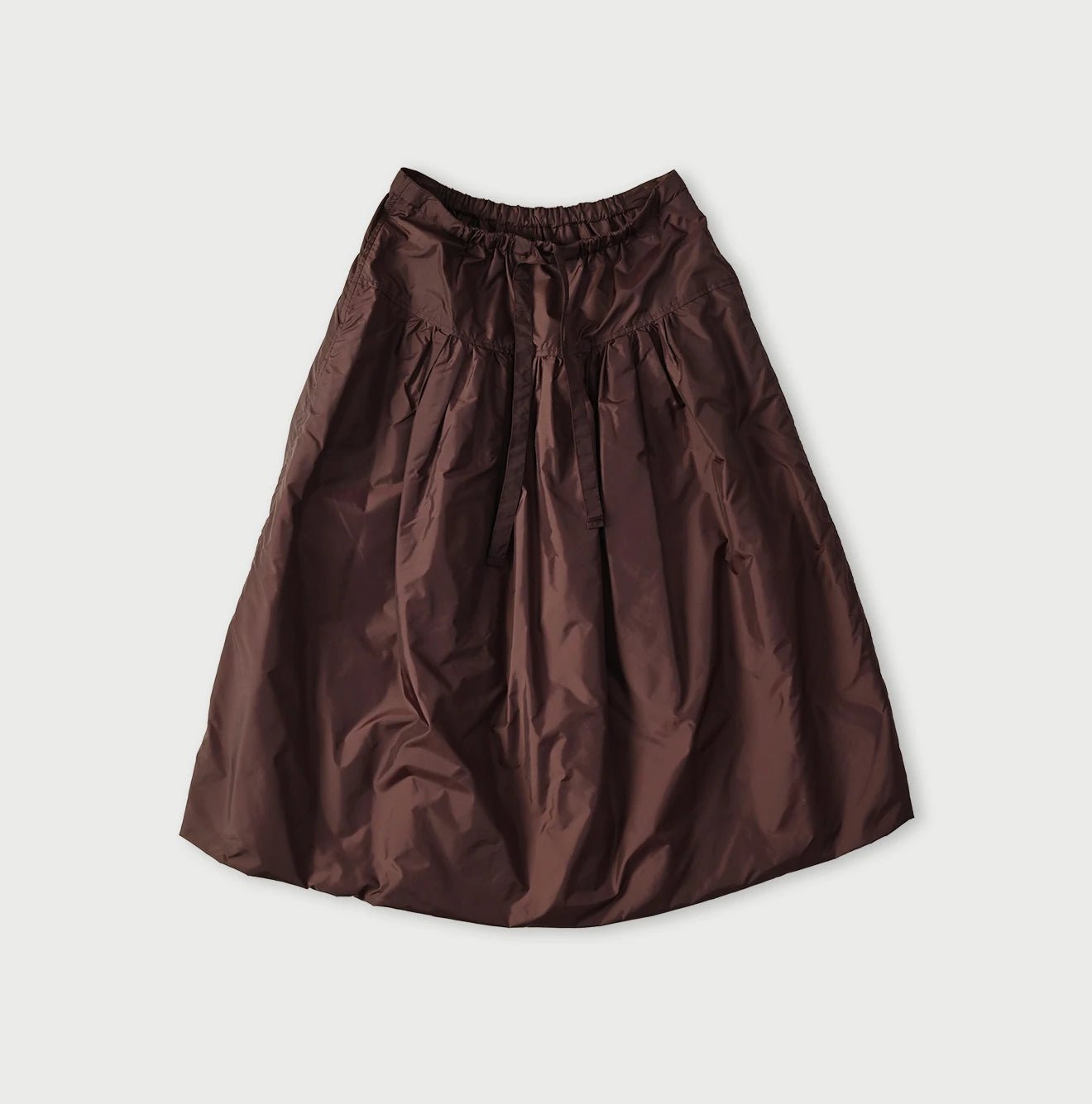 Nylon Easy Gather Skirt