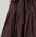 Nylon Easy Gather Skirt