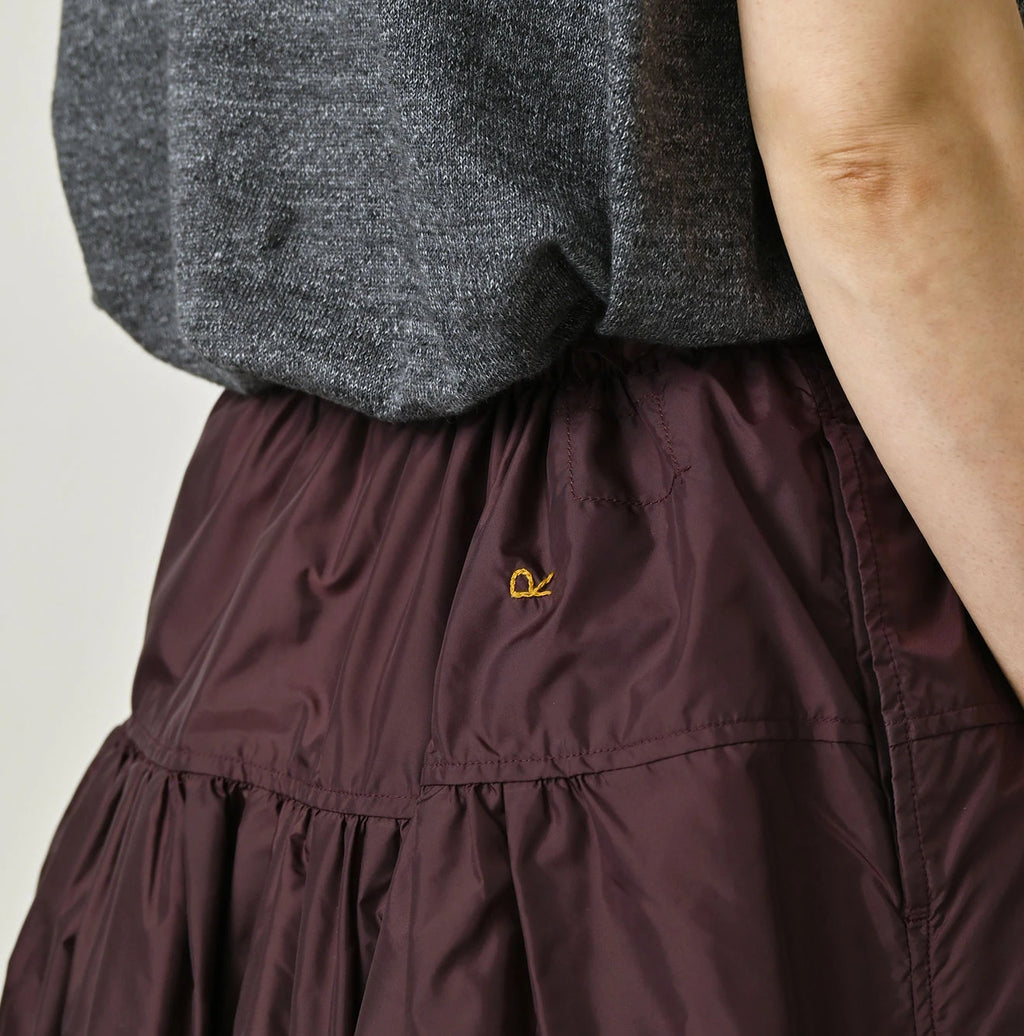 Nylon Easy Gather Skirt