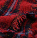 Indian Merino Boiled Wool Fringe Wrap Skirt