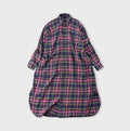 Indian Flannel Big Shirt Dress