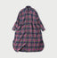 Indian Flannel Big Shirt Dress