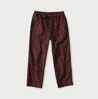 Square Komon Print Easy Pants