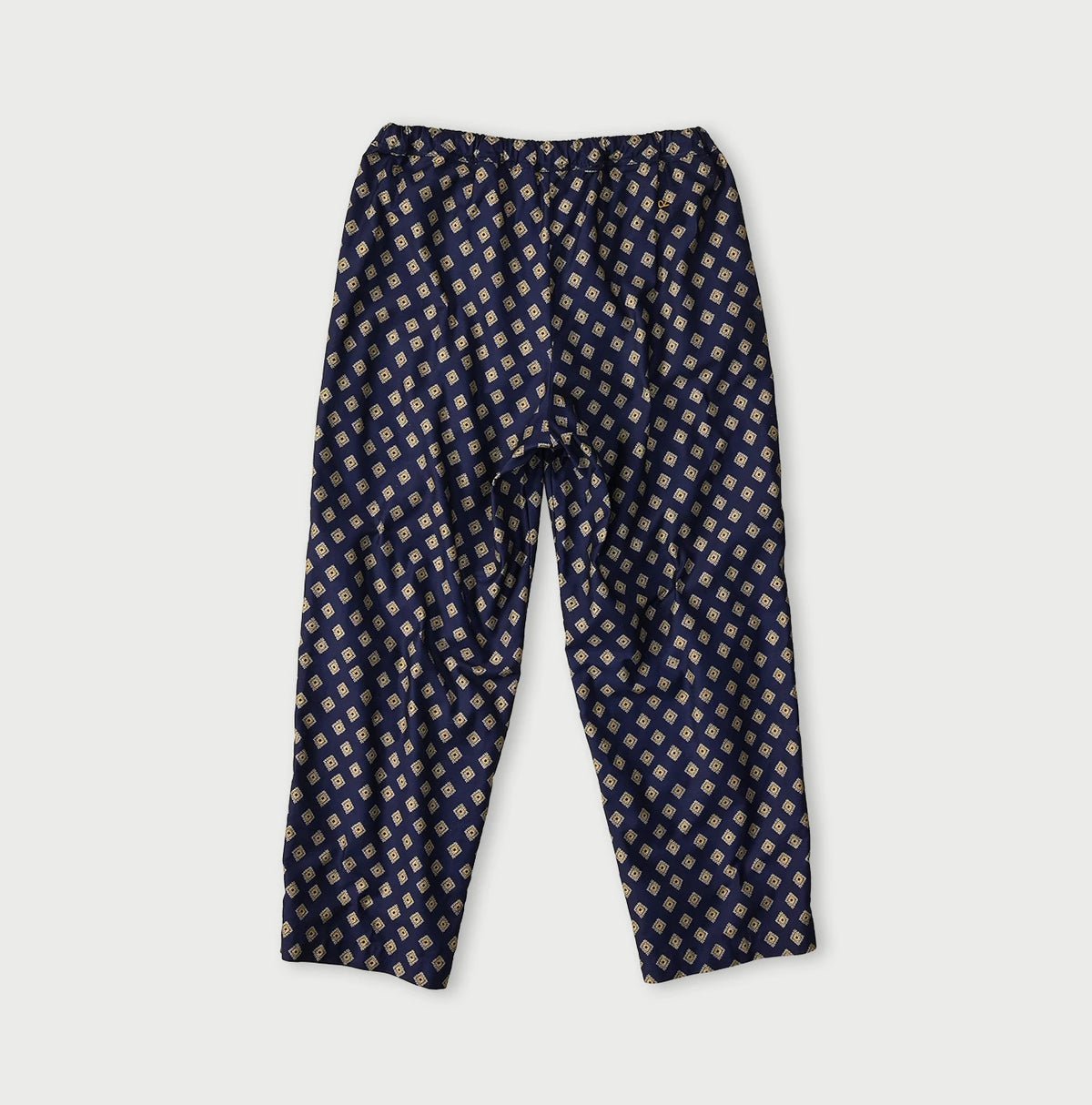 Square Komon Print Easy Pants