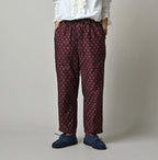 Square Komon Print Easy Pants