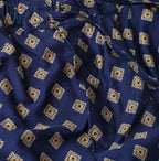 Square Komon Print Easy Pants