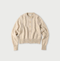 Shetland Wool Boiled Cardigan