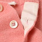 Shetland Wool Boiled Cardigan Detail
