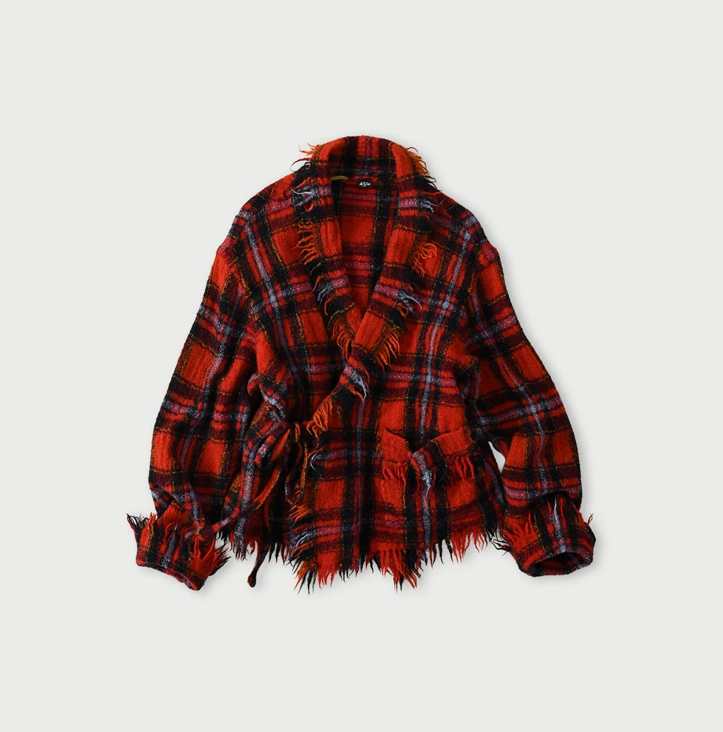 Indian Merino Boiled Wool Square Bolero