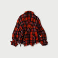 Indian Merino Boiled Wool Square Bolero
