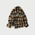 Indian Merino Boiled Wool Square Bolero
