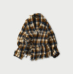 Indian Merino Boiled Wool Square Bolero