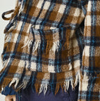 Indian Merino Boiled Wool Square Bolero