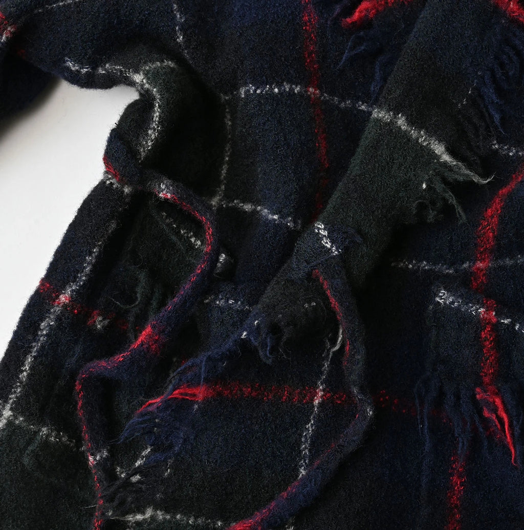 Indian Merino Boiled Wool Square Bolero