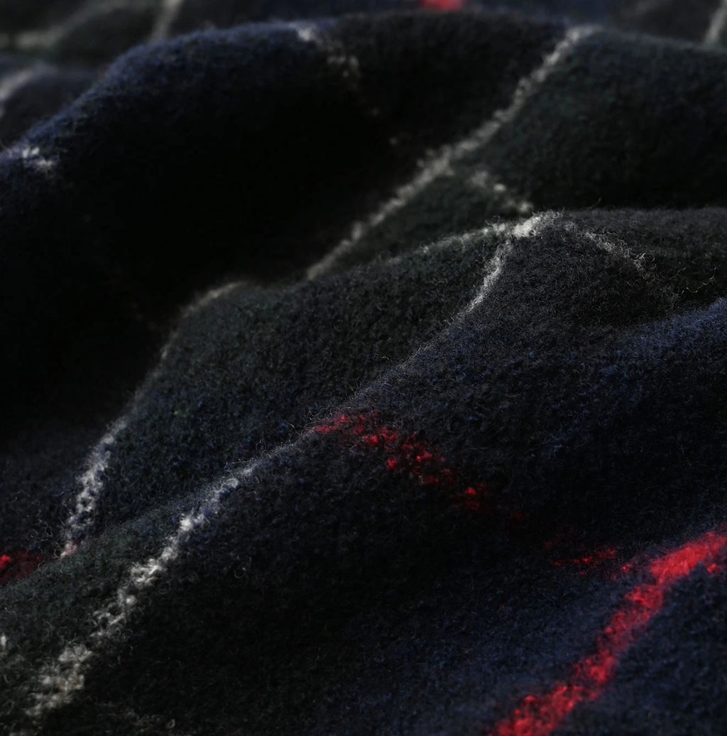 Indian Merino Boiled Wool Square Bolero