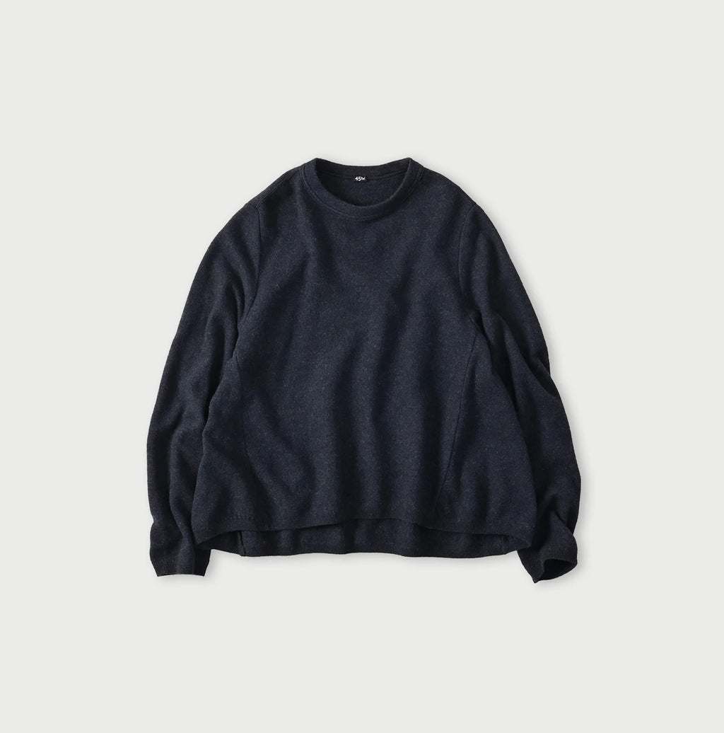 Float Boiled Wool Flare Sweater