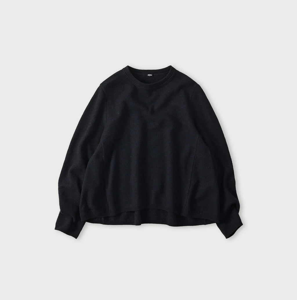 Float Boiled Wool Flare Sweater
