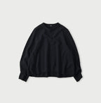 Float Boiled Wool Flare Sweater