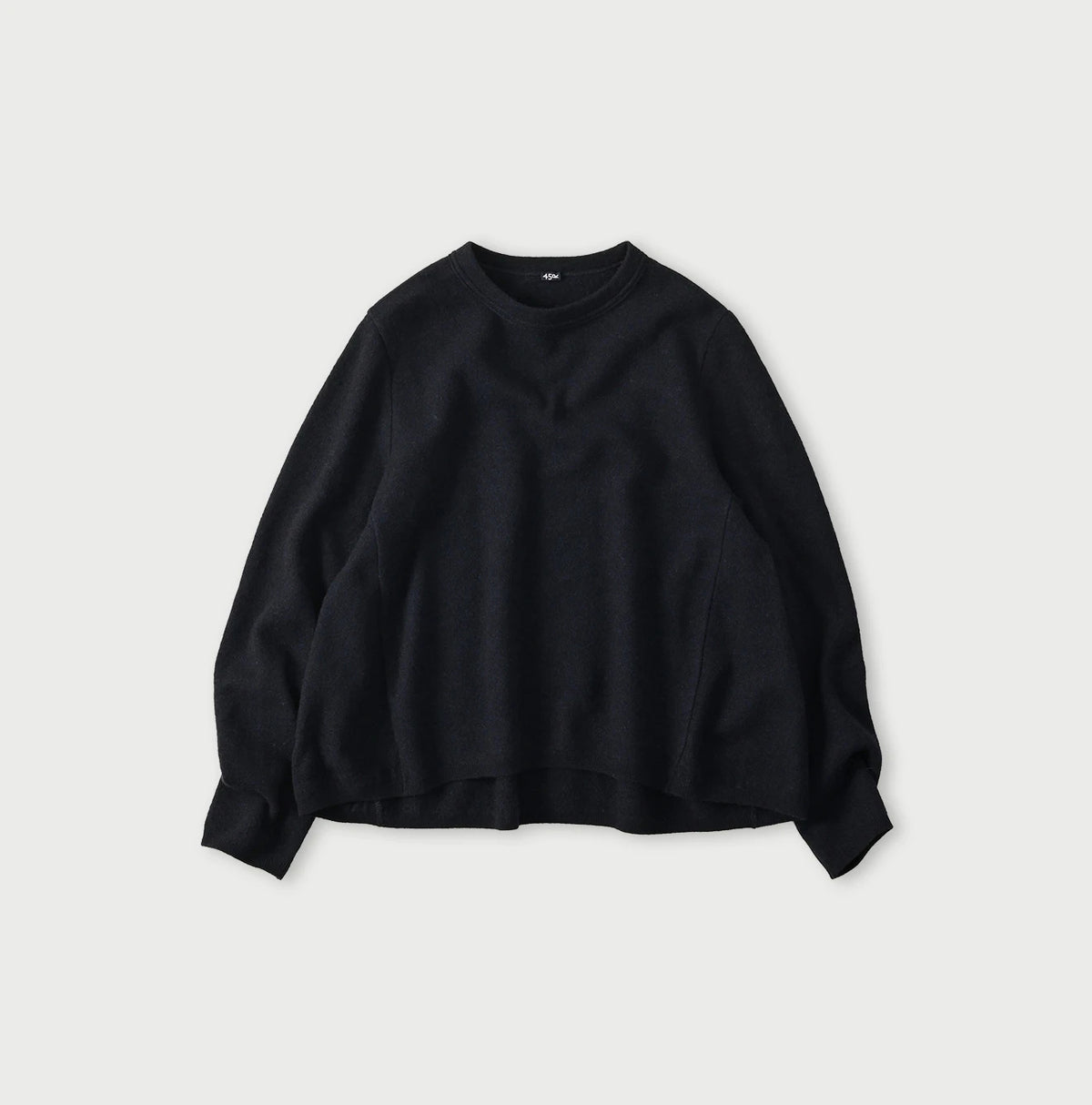 Float Boiled Wool Flare Sweater