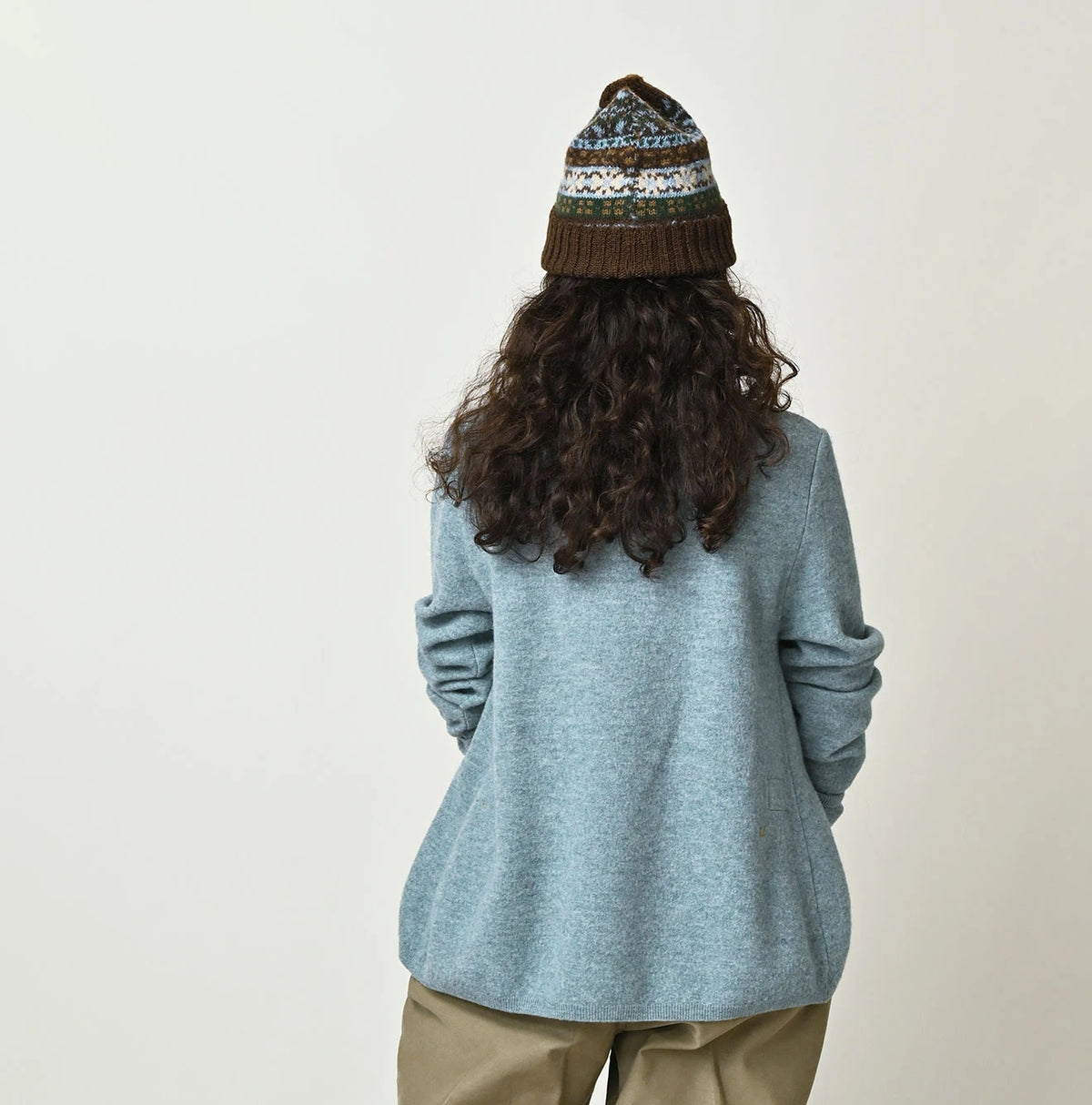 Float Boiled Wool Flare Sweater