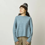 Float Boiled Wool Flare Sweater