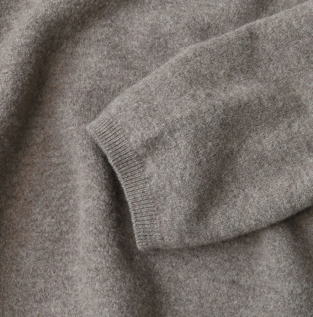 Float Boiled Wool Flare Sweater