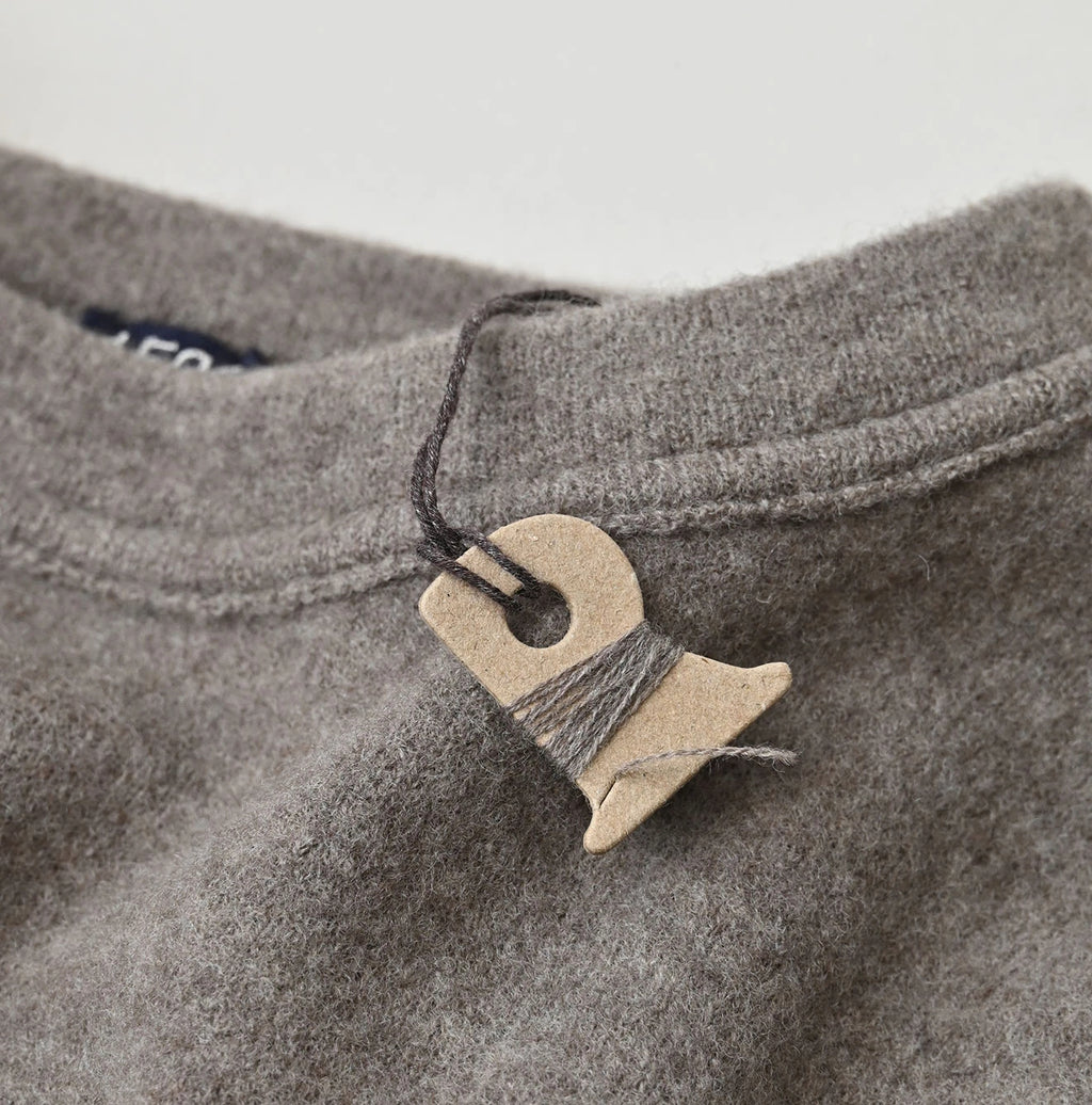Float Boiled Wool Flare Sweater
