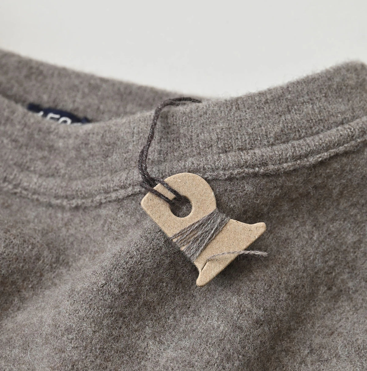 Float Boiled Wool Flare Sweater