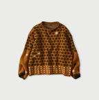 Shetland SAIJIKI Chestnuts Komon Sweater