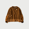 Shetland SAIJIKI Chestnuts Komon Sweater