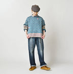 Shetland SAIJIKI Chestnuts Komon Sweater