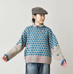Shetland SAIJIKI Chestnuts Komon Sweater