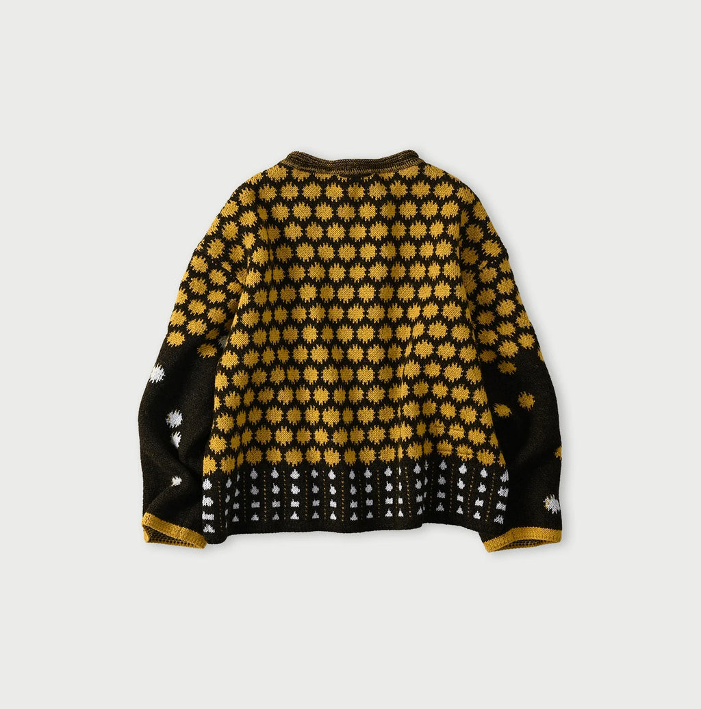 Shetland SAIJIKI Chestnuts Komon Sweater