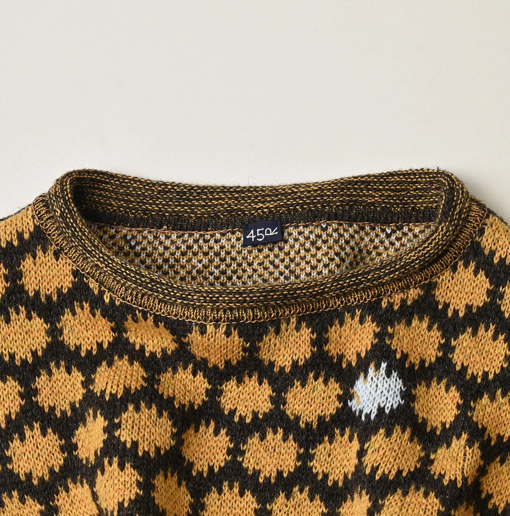 Shetland SAIJIKI Chestnuts Komon Sweater