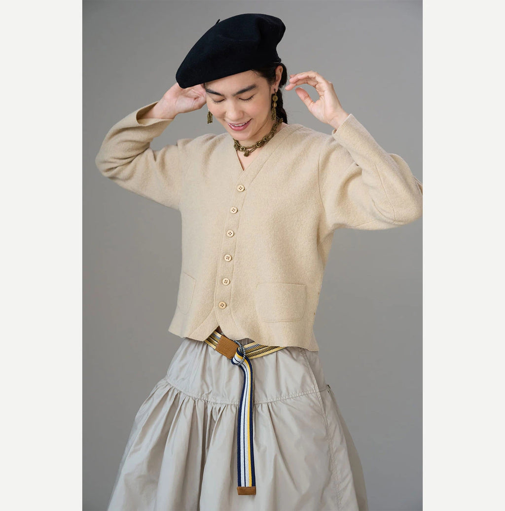 Float Boiled Wool Jacket