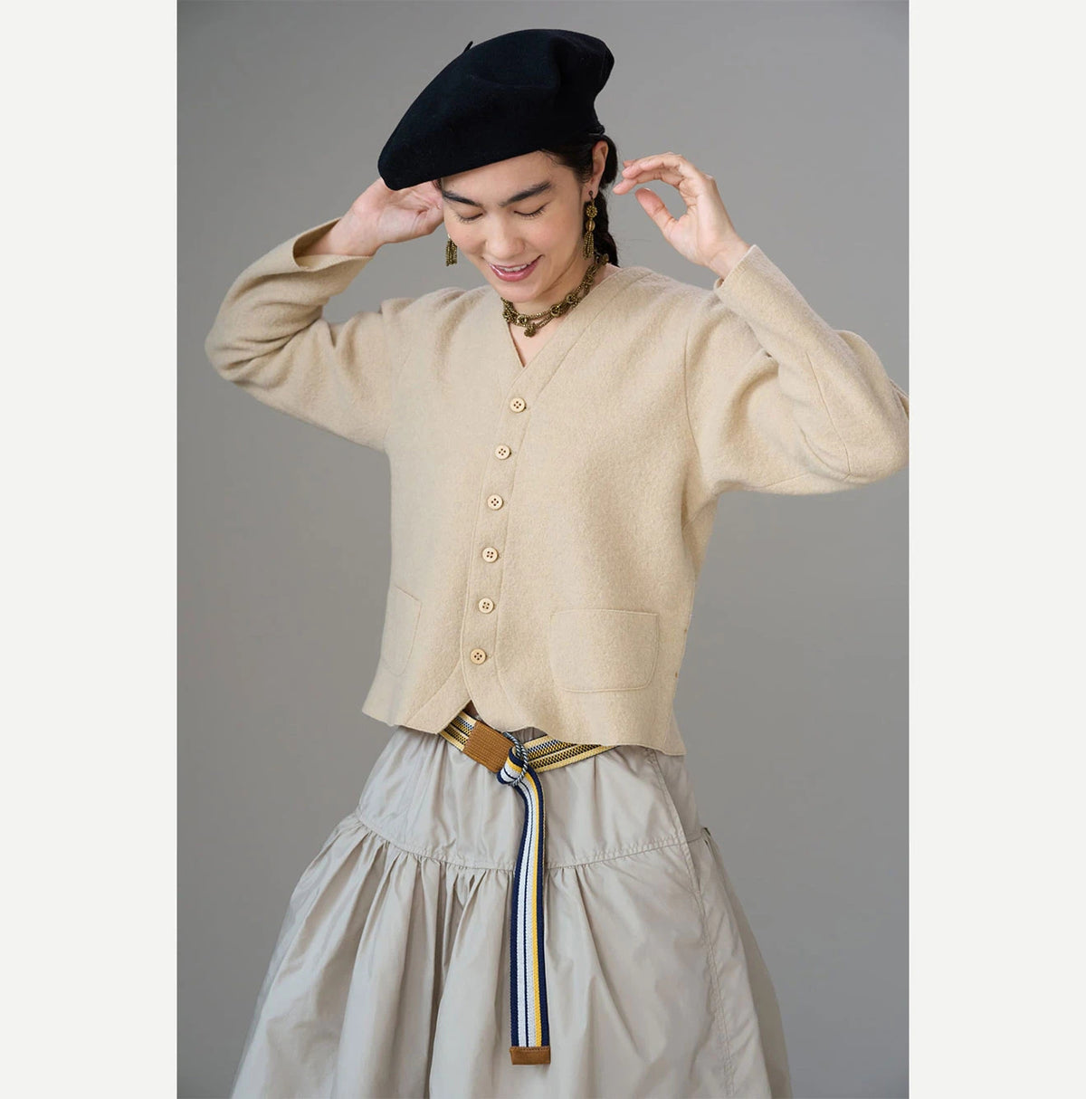 Float Boiled Wool Jacket