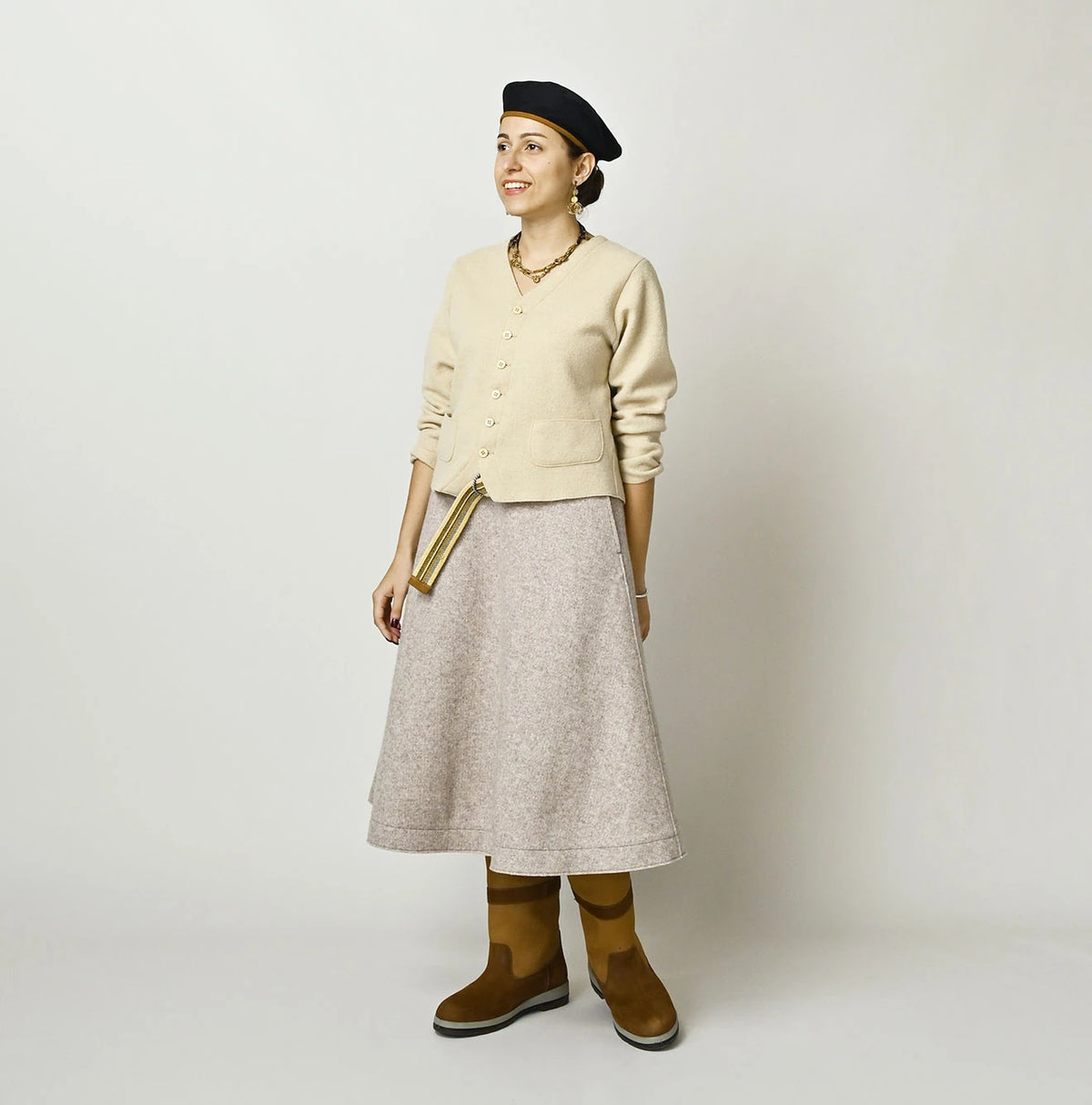 Float Boiled Wool Jacket