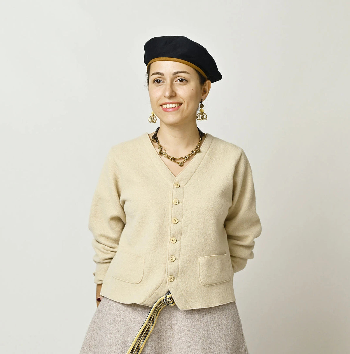Float Boiled Wool Jacket