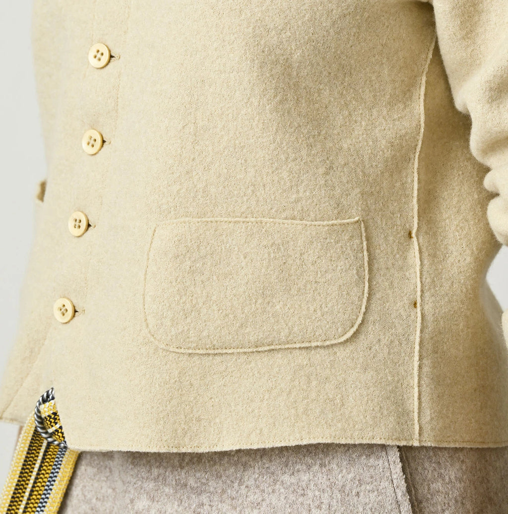 Float Boiled Wool Jacket