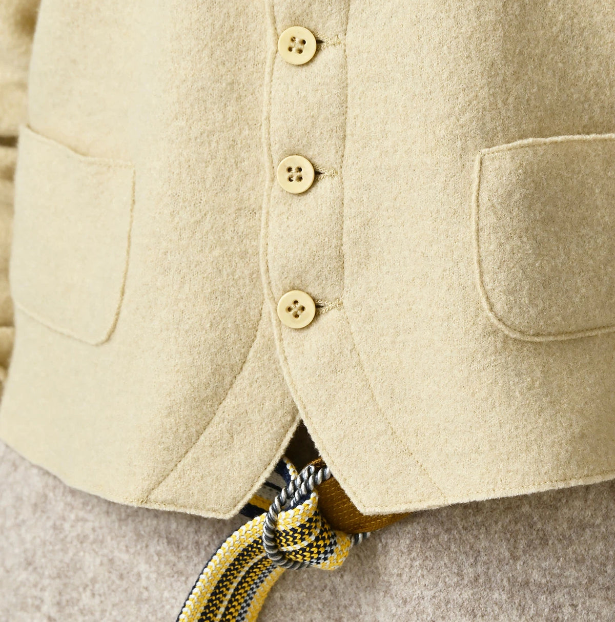 Float Boiled Wool Jacket