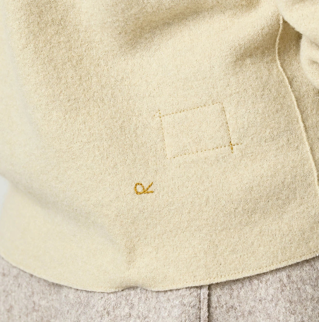 Float Boiled Wool Jacket