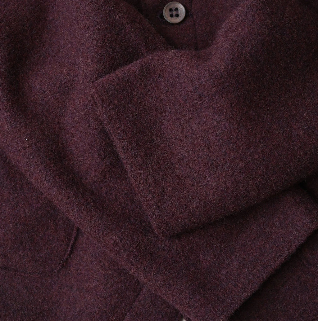 Float Boiled Wool Jacket