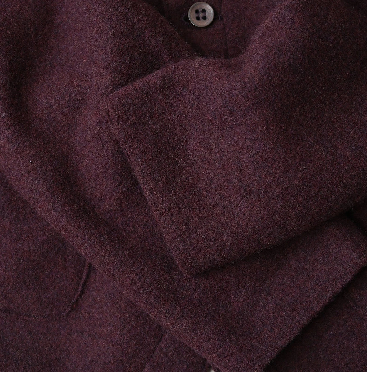 Float Boiled Wool Jacket
