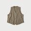 Float Boiled Wool Vest