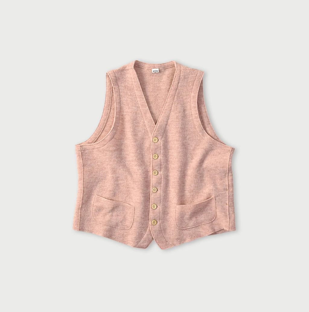 Float Boiled Wool Vest
