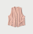 Float Boiled Wool Vest